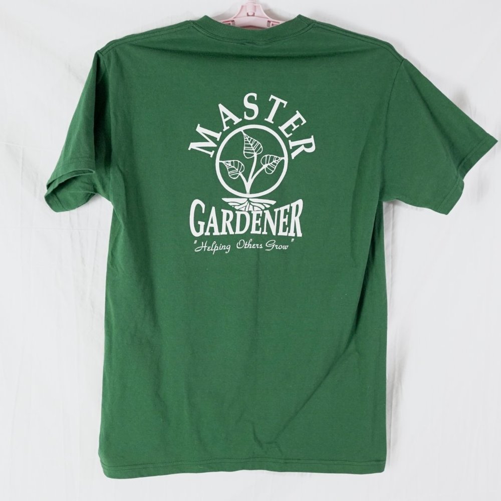 Master Gardener Distress Mens Short Sleeve T Shirt Size M